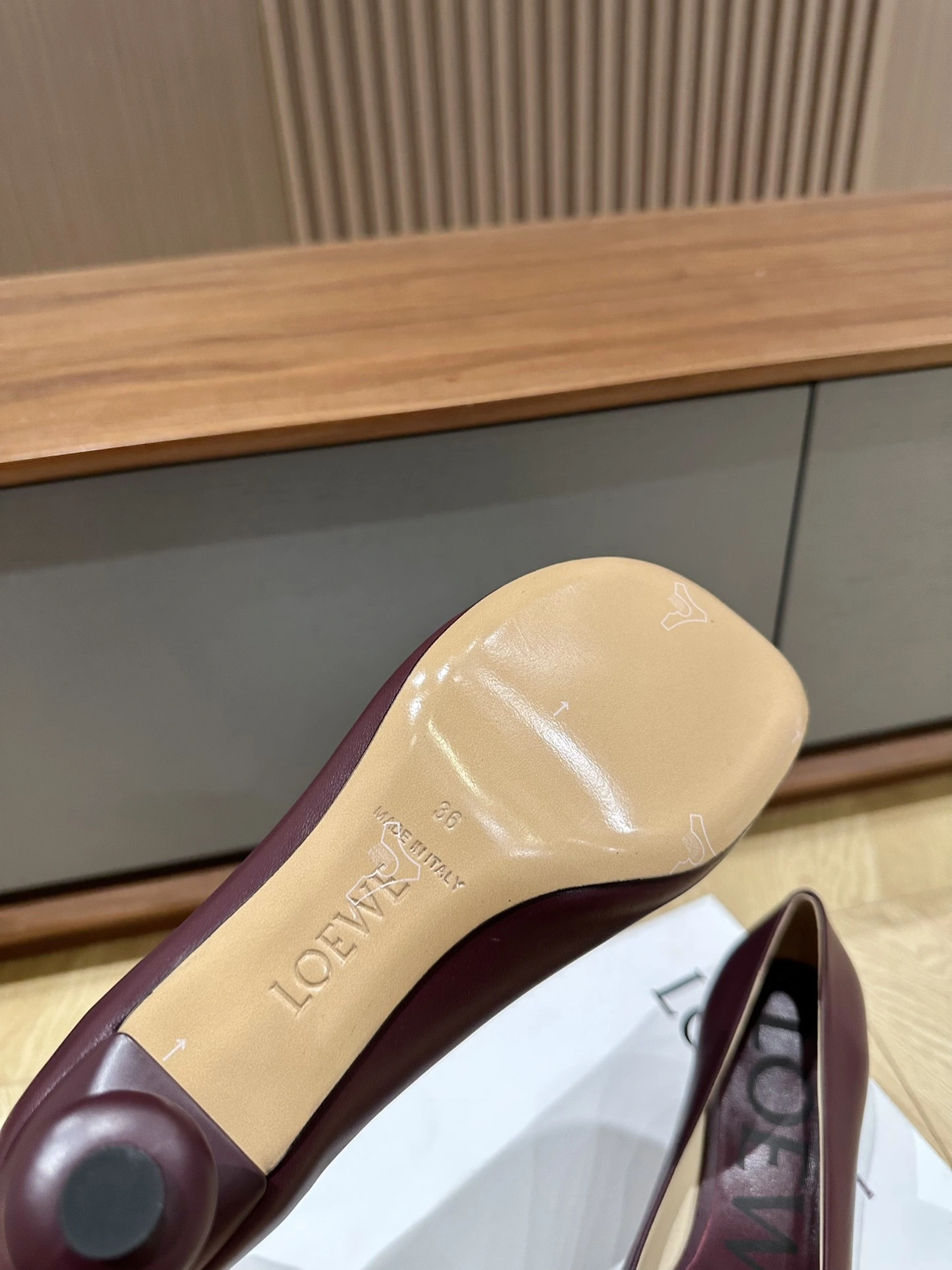 COCO-- 8o5w5 L815S01X78-7110 Calfskin sheepskin Heel height：5.5CM item:E-X000C2008